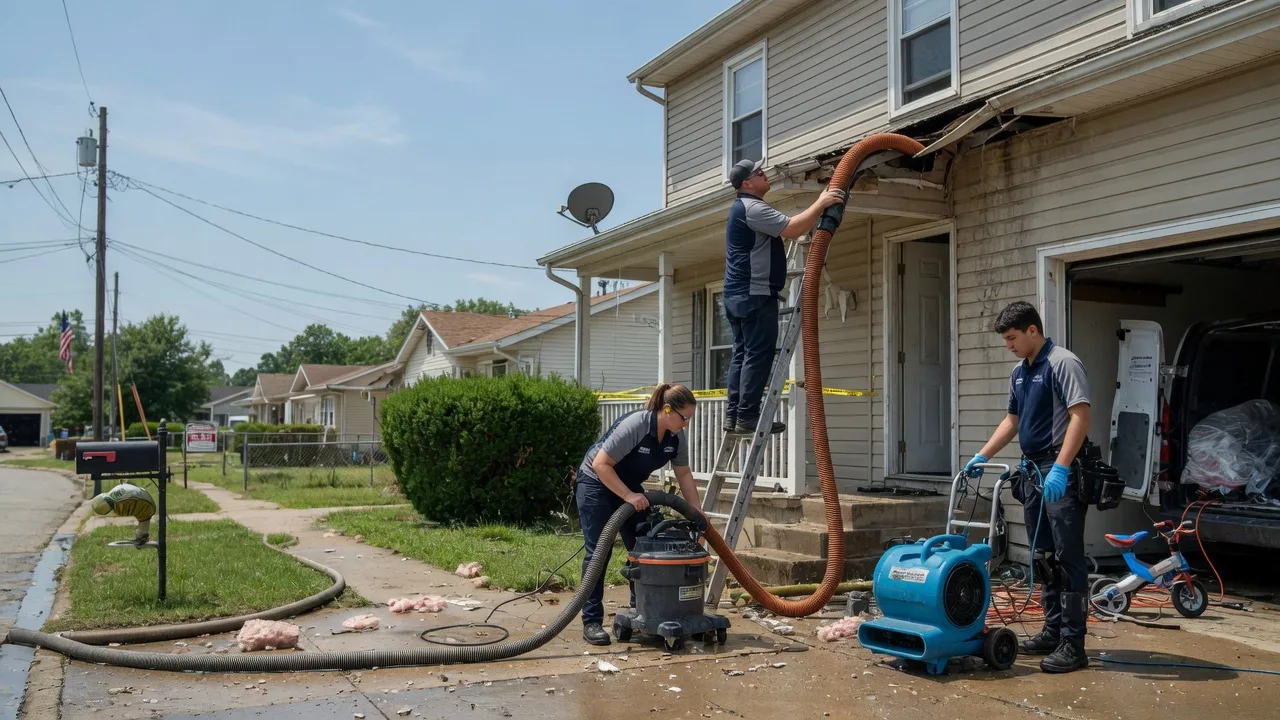 Water Damage Restoration in Whiteland, IN near me